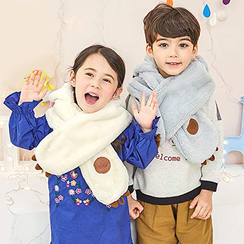 DORRISO Unisex-niños Sombrero con Bufanda Chicos Chicas Sombrero y Bufanda Otoño Invierno Primavera Calentar Ligero Gorro Bufanda Sombrero 3-10 años Niño Marrón