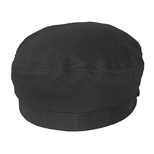 doublebulls hats Cerrado Gorras Militares Hombre Mujer Unisexo Bordado Admiral Marinero Capitán Sombreros Negro