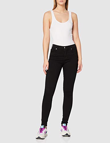Dr. Denim Lexy Vaqueros Skinny, Negro (Black 101), XL para Mujer