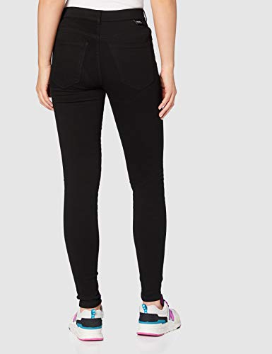 Dr. Denim Lexy Vaqueros Skinny, Negro (Black 101), XL para Mujer
