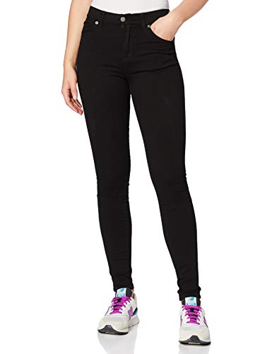 Dr. Denim Lexy Vaqueros Skinny, Negro (Black 101), XL para Mujer
