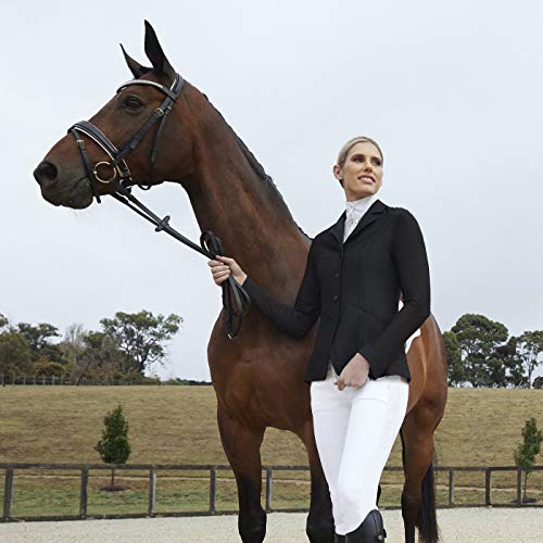 Dublin - Americana de Sastre Ecuestre con Malla Hanna para Chica Mujer (96 cm) (Marino)