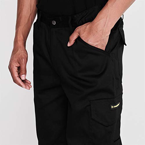 DUNLOP Pantalones de trabajo para hombre negro XXXX grande [Ropa]