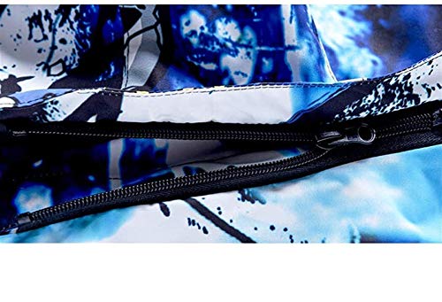 DZHTSWD Ski Trajes, Trajes de esquí de los Hombres, Tops Impermeables y a Prueba de Viento y Trajes de Pantalones, Trajes de Nieve cálidos para Hombres, Trajes de Nieve para Hombres Adultos