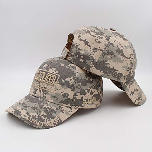 Ebay Wish Explosion Hat 5.11 Gorra de béisbol de Camuflaje con Velcro Sombrero táctico