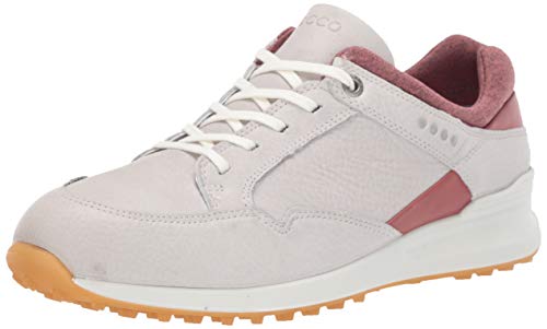 ECCO Women's Street Retro Hydromax Golf Shoe, Shadow White, 36 M EU (5-5.5 US)