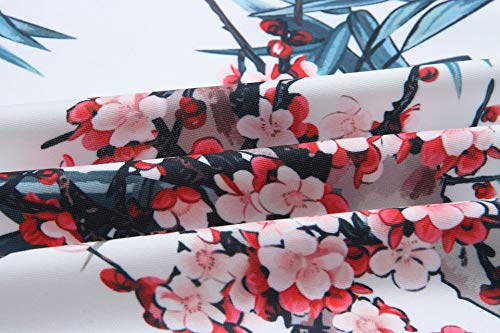 ECOWISH Chaquetas para mujer, ligeras, con cremallera, estilo casual, estilo bombardero, estilo leopardo, cuello alto, corto - - Large