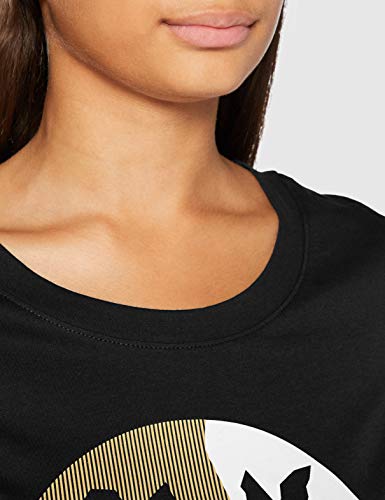 edc by Esprit 080CC1K342 Camiseta, 001/negro, XXS para Mujer