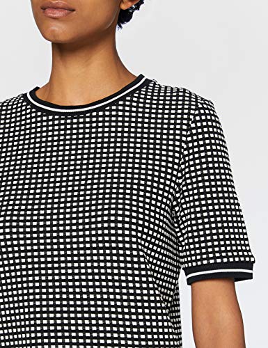 edc by Esprit 090CC1K325 Camiseta, 001/negro, S para Mujer