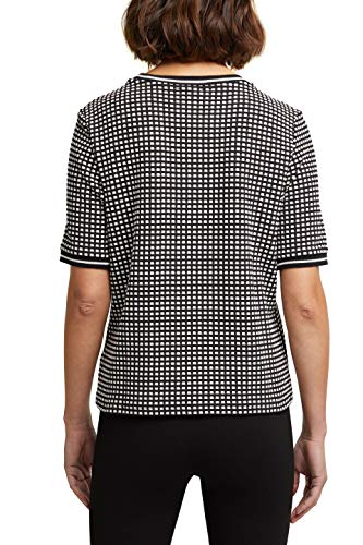 edc by Esprit 090CC1K325 Camiseta, 001/negro, S para Mujer