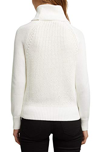 edc by Esprit 100CC1I304 Suéter, 110/OFF White, XS para Mujer