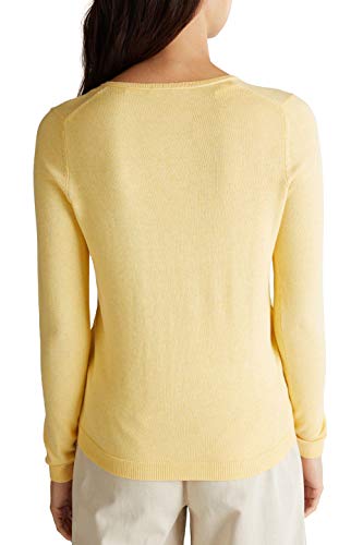 edc by Esprit 999cc1i801 suéter, Amarillo (Yellow 750), Large para Mujer