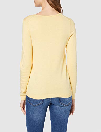 edc by Esprit 999cc1i801 suéter, Amarillo (Yellow 750), Large para Mujer