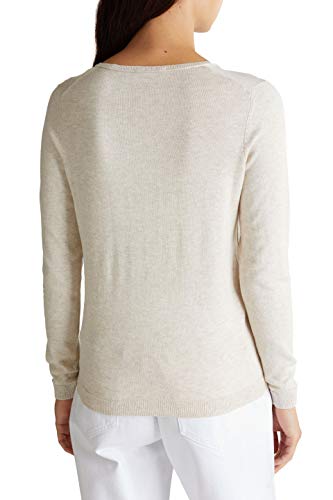 edc by Esprit 999cc1i801 suéter, Beige (Sand 5 289), X-Small para Mujer