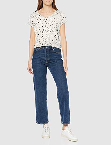 edc by Esprit 999cc1k817 Camiseta, Blanco (Off White 110), Small para Mujer