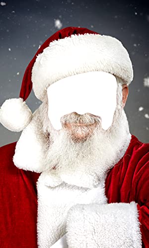 Editor vestido de Santa Claus