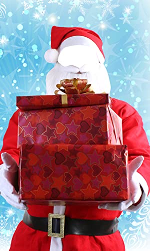 Editor vestido de Santa Claus