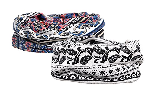 EEVASS Mujer Pañuelo Algodón Bandana Sombrero de Beanie Cabeza Transpirable Casquillo (# E, 2)