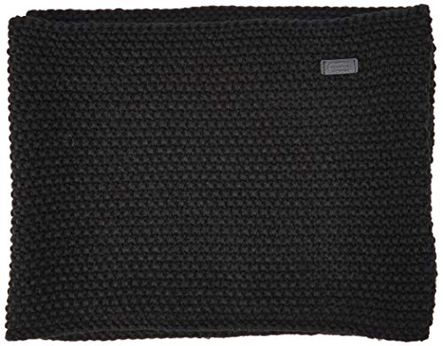 EFERRI Grazay Bufanda de moda, Negro, Cuello De Lana Hombres