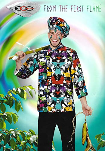 EGOCHEF Chaquetas Chef Fantasy (Graphic, XXXXL)