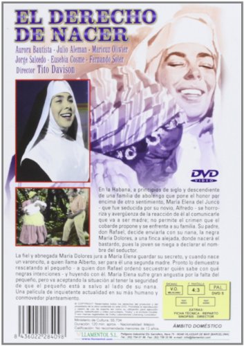 El derecho de nacer (Llamentol) [DVD]