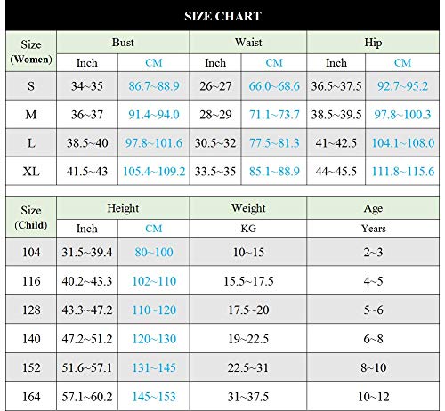 Eledobby Traje de Baño para Mujer y Niña 2 Piezas Conjuntos de Bikinis a Juego con la Familia Tankinis de Cintura Alta Volantes Padres e Hijos Ropa de Playa de Verano para Nadar Negro 8-10 Años