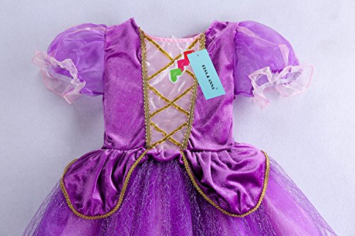 ELSA & ANNA® Princesa Disfraz Traje Parte Las Niñas Vestido (Girls Princess Fancy Dress) ES-NW11-RAP (2-3 Años, NW11-RAP)