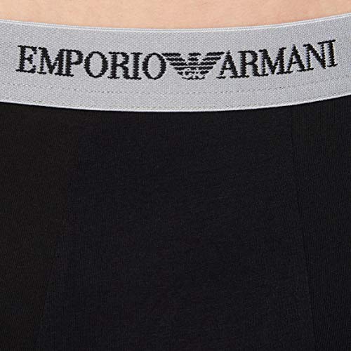 Emporio Armani Underwear 111357CC717 - Calzoncillos Para Hombre, Multicolor (BIANCO/NERO/GRIGIO 02910), talla del fabricante: L, paquete de 3