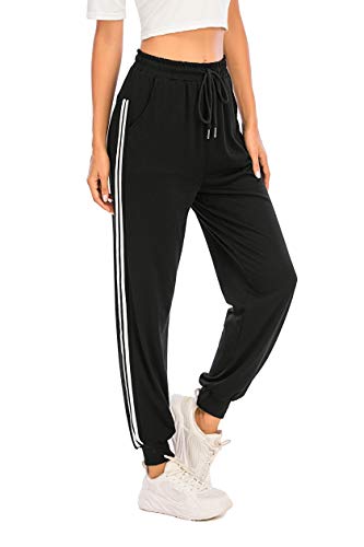 Enjoyoself Pantalón Largos Mujer Chándal Deporte para Yoga Running Fitness Jogging Danza Pijama de Interior Grandes Deportivos Casuale