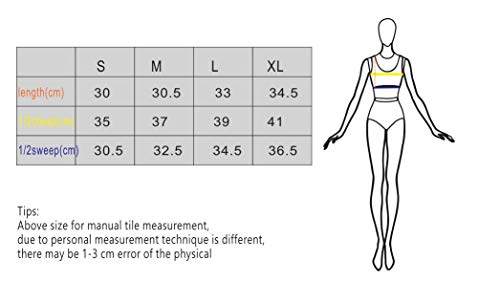 Eono Essentials - Sujetador deportivo femenino con espalda racer (L)