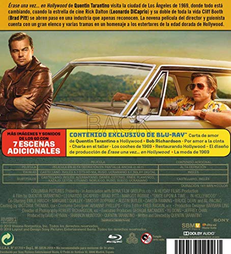 Erase una vez…en Hollywood - Edición Especial Metal (BD) [Blu-ray]