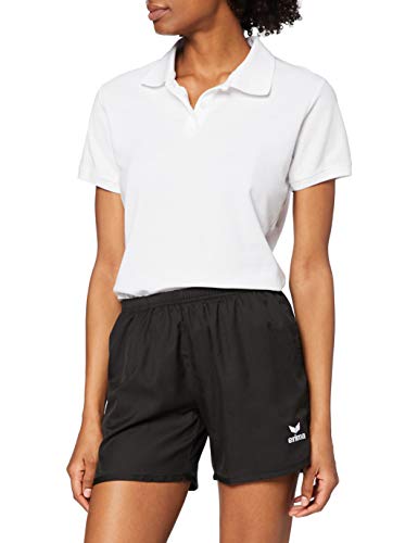 Erima GmbH 809210 Pantalón Corto de Tenis, Mujer, Negro, 42