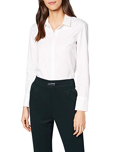 Esprit 010eo1f307 Blusa, Blanco (Off White 110), 46 (Talla del Fabricante: 44) para Mujer