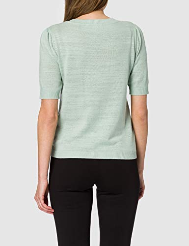 Esprit 031EE1I314 Suéter, 390/verde Claro, L para Mujer