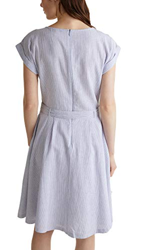 Esprit 040ee1e328 Vestido, 443/Light Blue 4, 36 para Mujer