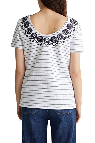 Esprit 040ee1k301 Camiseta, 400/Marino, S para Mujer