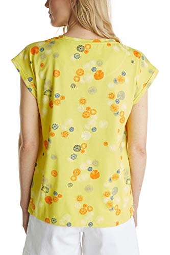 Esprit 050EE1K375 Camiseta, 740/amarillo Brillante, XS para Mujer