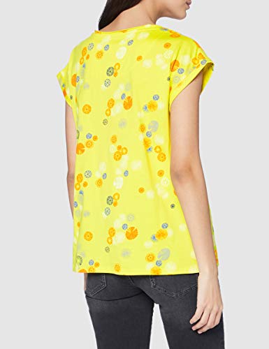 Esprit 050EE1K375 Camiseta, 740/amarillo Brillante, XS para Mujer