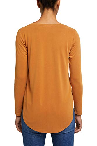 Esprit 090EE1K342 Camiseta, Rust Brown (220), S para Mujer