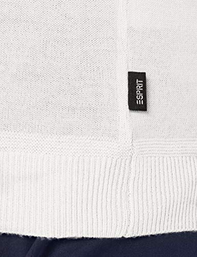 Esprit 090eo2i301 Suéter,Blanco ( 114/Off White 5 ) , XL para Hombre