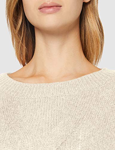 Esprit 100EE1I312 Suéter, 299/beige 5, S para Mujer