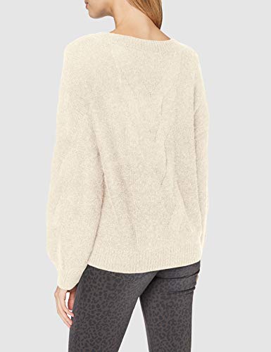 Esprit 100EE1I312 Suéter, 299/beige 5, S para Mujer