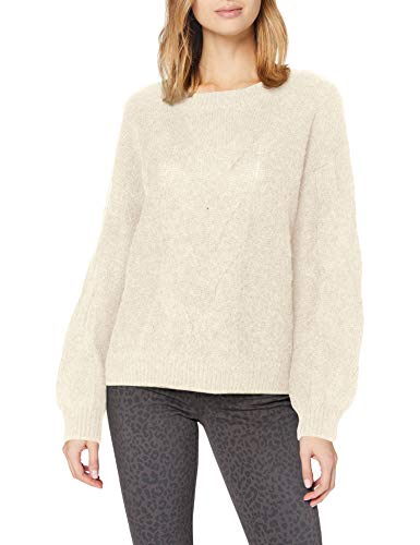 Esprit 100EE1I312 Suéter, 299/beige 5, S para Mujer