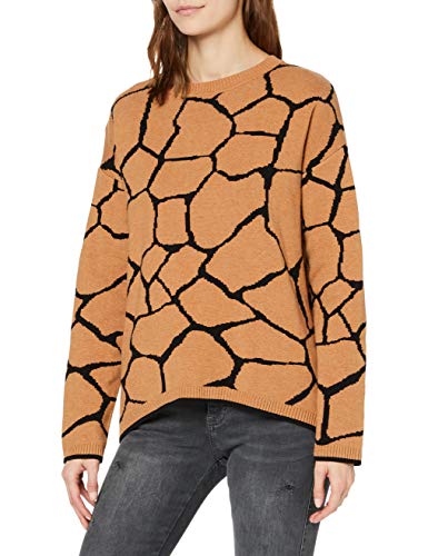 Esprit 129ee1i042 suéter, Naranja (Burnt Orange 815), Medium para Mujer