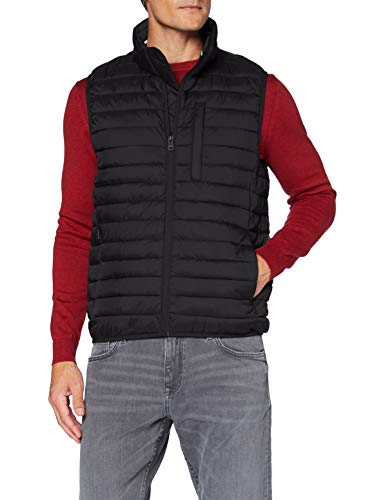 Esprit 990ee2h301 Chaleco con forro, 001/Negro, XXL para Hombre