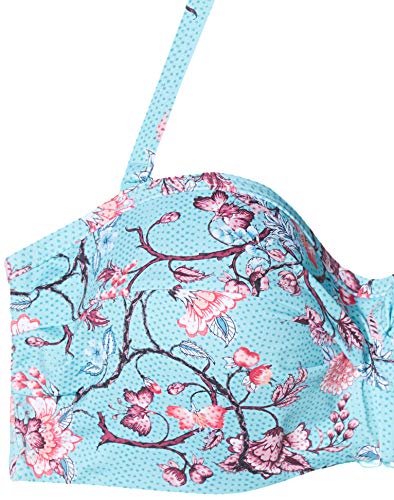 ESPRIT Bilgola Beach Pad.Bandeau BC Bikini,Azul ( 470 ) , 40 D para Mujer