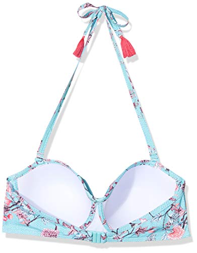 ESPRIT Bilgola Beach Pad.Bandeau BC Bikini,Azul ( 470 ) , 40 D para Mujer