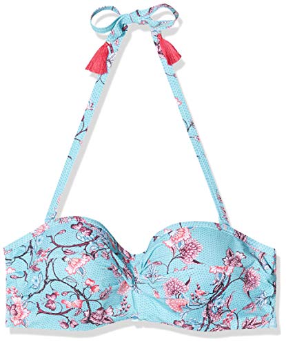 ESPRIT Bilgola Beach Pad.Bandeau BC Bikini,Azul ( 470 ) , 40 D para Mujer