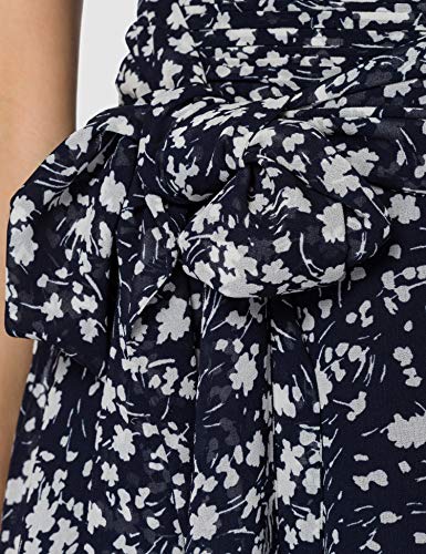 ESPRIT Collection 991EO1E304 Vestido, 402/Navy 3, 40 para Mujer