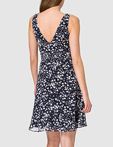 ESPRIT Collection 991EO1E304 Vestido, 402/Navy 3, 40 para Mujer